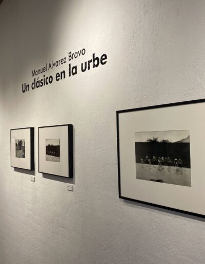 Gallery view of the exhibition "Manuel Álvarez Bravo. A Classic in the City"